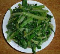 美美厨房之蒜蓉油麦菜