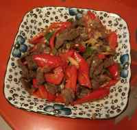 家常菜小炒黄牛肉