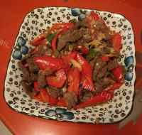 家常菜小炒黄牛肉