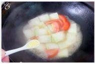 家常菜番茄炒冬瓜