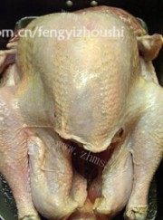 烤火鸡做法图解5)