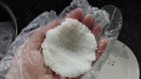 美味的豆沙小饭团做法图解3)