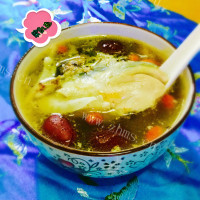 美味的天麻炖鱼头