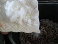 爽滑的自制猪肉松做法图解15)