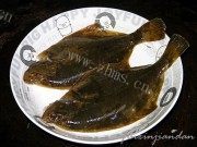 美味的清蒸左口鱼做法图解1)
