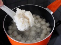 好吃的蜜红豆酒酿元宵做法图解6)