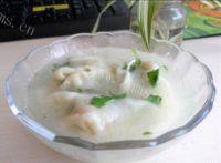 自己做的荠菜鲜肉馄饨做法图解11)