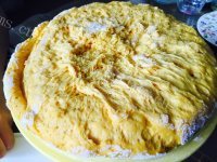 美味南瓜面的豆角肉丁包做法图解1)
