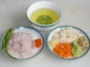 美味的蟹籽鱼米石榴包做法图解2)
