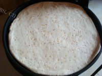 自制芝麻葱油饼做法图解9)
