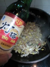 好吃的炒黄豆芽做法图解7)