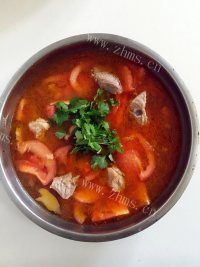 番茄牛肉汤做法图解11)