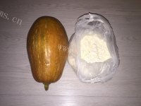 美味的南瓜蝴蝶卷做法图解1)