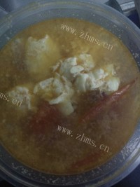 热腾腾的番茄蛋汤做法图解6)