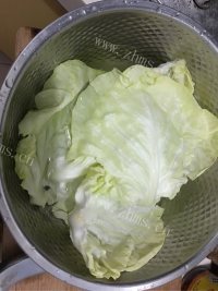 自制包菜卷做法图解1)