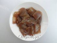 美味的魔竽豆腐炒山药做法图解4)