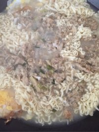好吃的简易鸡蛋汤面做法图解8)