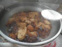 美味的豆腐烧肉做法图解10)