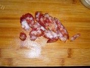 美味的南瓜腊肠焖饭做法图解2)