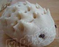 自己做的刺猬豆沙包做法图解4)
