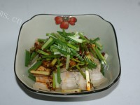 美味的凉拌白肉做法图解5)