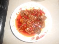 美味辣子鸡炒饭做法图解2)