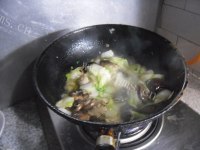 家常菜香菇白菜片做法图解11)