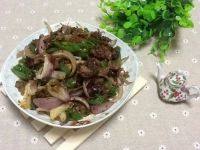 家常菜洋葱炒腊肠