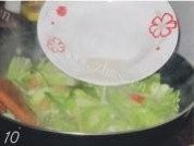 开胃的腊肉炒手撕包菜