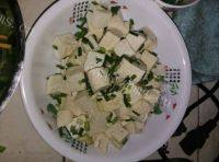 家常菜小葱拌豆腐