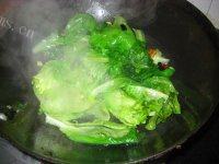 迷人的炒生菜做法图解5)
