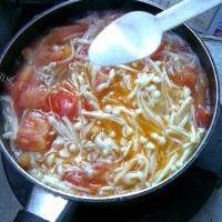 番茄金针菇汤的做法图解九