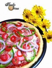 自制意大利大饼pizza做法图解3)