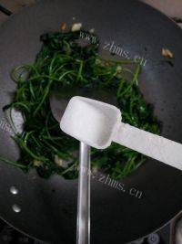 清淡蒜香番薯叶做法图解5)