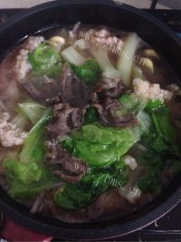 健康虾酱煮豆芽做法图解6)