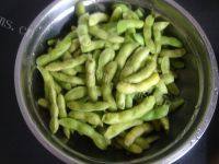 开胃的盐水毛豆做法图解1)