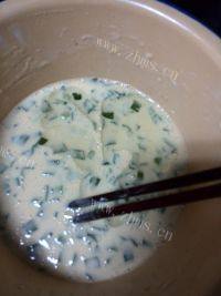 健康美食之韭菜鸡蛋饼做法图解4)
