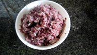 鲜香的紫米饭