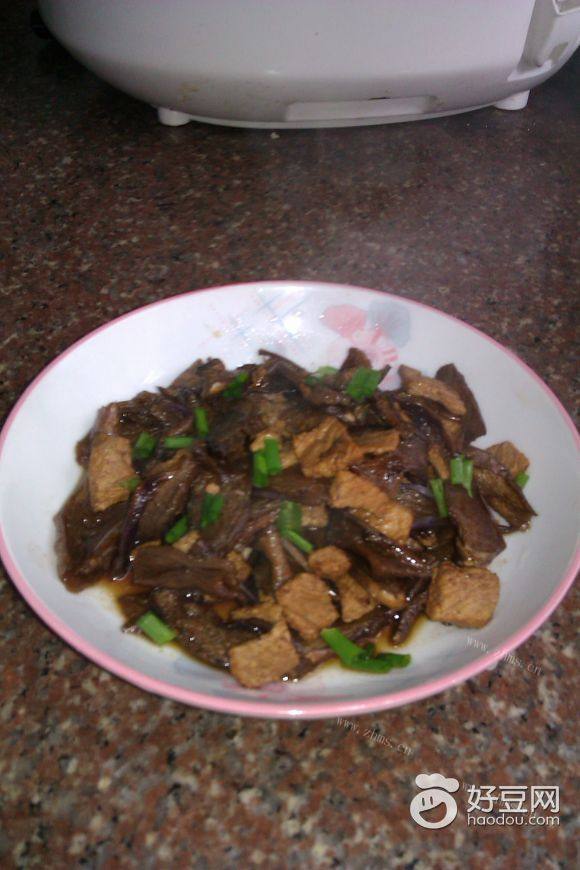 茄子干炒肉