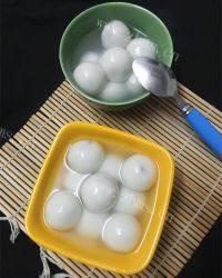 美味的紫薯汤圆做法图解17)