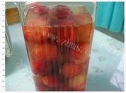 美味的烧酒杨梅做法图解3)