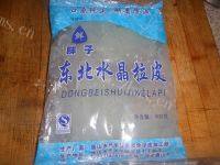 自己做的黄瓜拌凉皮做法图解4)