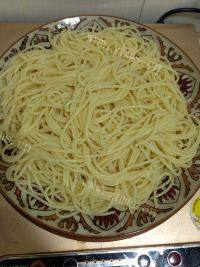 经典美味番茄肉酱意大利面做法图解3)