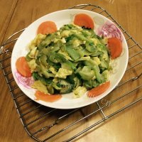 家常菜凉瓜炒蛋