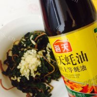 美味蚝油蚂蚱菜做法图解5)