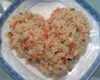 美味的多彩炒饭