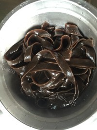 酸爽什锦蕨根粉做法图解4)