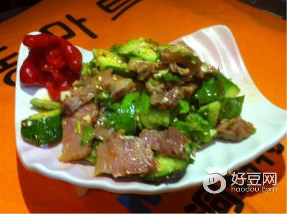 猪头肉拌黄瓜