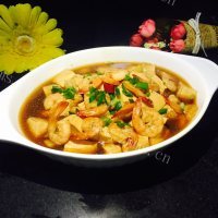 好吃的虾仁豆腐做法图解15)