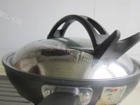 家常扁豆烧肉做法图解9)